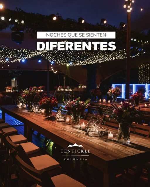 Luces que cambian el ambiente. Una energía que hace que todo se sienta distinto. Una carpa única 😍
Bajo la estructura de Tentickle se crean escenarios para celebraciones donde cada detalle suma a la experiencia.
✨️ Cotiza ya mismo su alquiler ✨️
